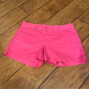 Khaki by Gap woman’s shorts size 4 TWO pairs pink & navy blue